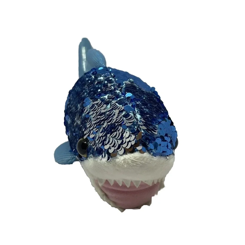 Adventure Planet‎ Stuffed Sequin Shark Plush Shiney 14